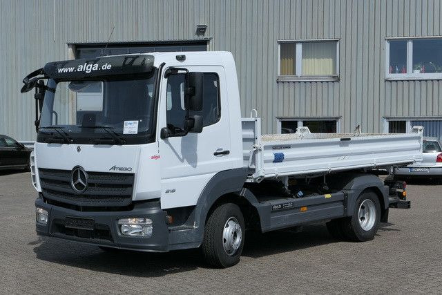 Mercedes-Benz 818 K Atego 4x2, Meiller, 19tkm, 2x AHK, Klima - Furgoneta basculante: foto 4 Mercedes-Benz 818 K Atego 4x2, Meiller, 19tkm, 2x AHK, Klima - Furgoneta basculante: foto 4