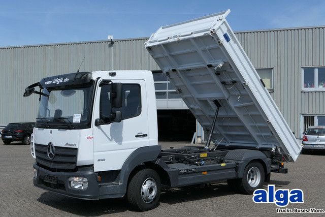 Mercedes-Benz 818 K Atego 4x2, Meiller, 2x AHK, 14tkm, Klima - Furgoneta basculante: foto 1 Mercedes-Benz 818 K Atego 4x2, Meiller, 2x AHK, 14tkm, Klima - Furgoneta basculante: foto 1