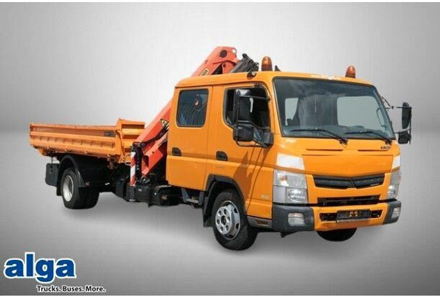 Mitsubishi Fuso Canter 7C18D, Palfinger PK 7001-KA, DOKA - Camión volquete: foto 1 Mitsubishi Fuso Canter 7C18D, Palfinger PK 7001-KA, DOKA - Camión volquete: foto 1
