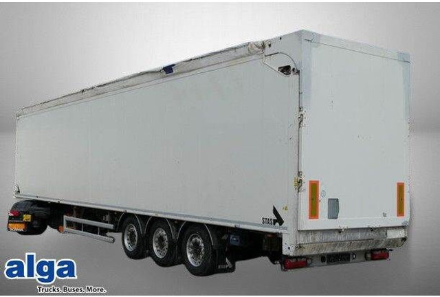 Stas S300ZX, 92m³, 10mm Boden, SAF, Hydr. Heckklappe - Semirremolque caja cerrada: foto 1 Stas S300ZX, 92m³, 10mm Boden, SAF, Hydr. Heckklappe - Semirremolque caja cerrada: foto 1