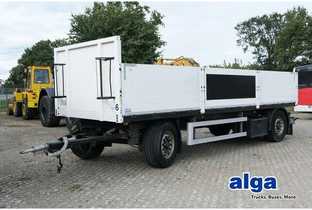 Wilken A18-4-3, Verzinkt, Luftfederung,Baustoffe - Remolque plataforma/ Caja abierta: foto 1 Wilken A18-4-3, Verzinkt, Luftfederung,Baustoffe - Remolque plataforma/ Caja abierta: foto 1