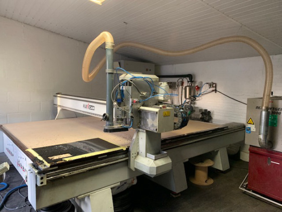 Fraiseuse CNC FlexCAM Pro 2030 – Table 3000x2000 – Avec aspiration - Fresadora: foto 1 Fraiseuse CNC FlexCAM Pro 2030 – Table 3000x2000 – Avec aspiration - Fresadora: foto 1