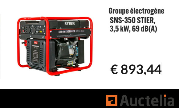 Generador industriale Groupe électrogène STIER SNS-350: foto 1