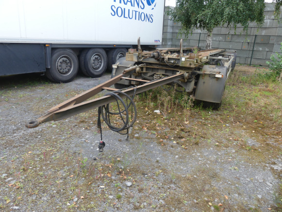 REF:6149 - Remorque porte-container Burg BPA 09-09 ACXXX - Remolque multilift/ Portacontenedores de cadenas: foto 1 REF:6149 - Remorque porte-container Burg BPA 09-09 ACXXX - Remolque multilift/ Portacontenedores de cadenas: foto 1