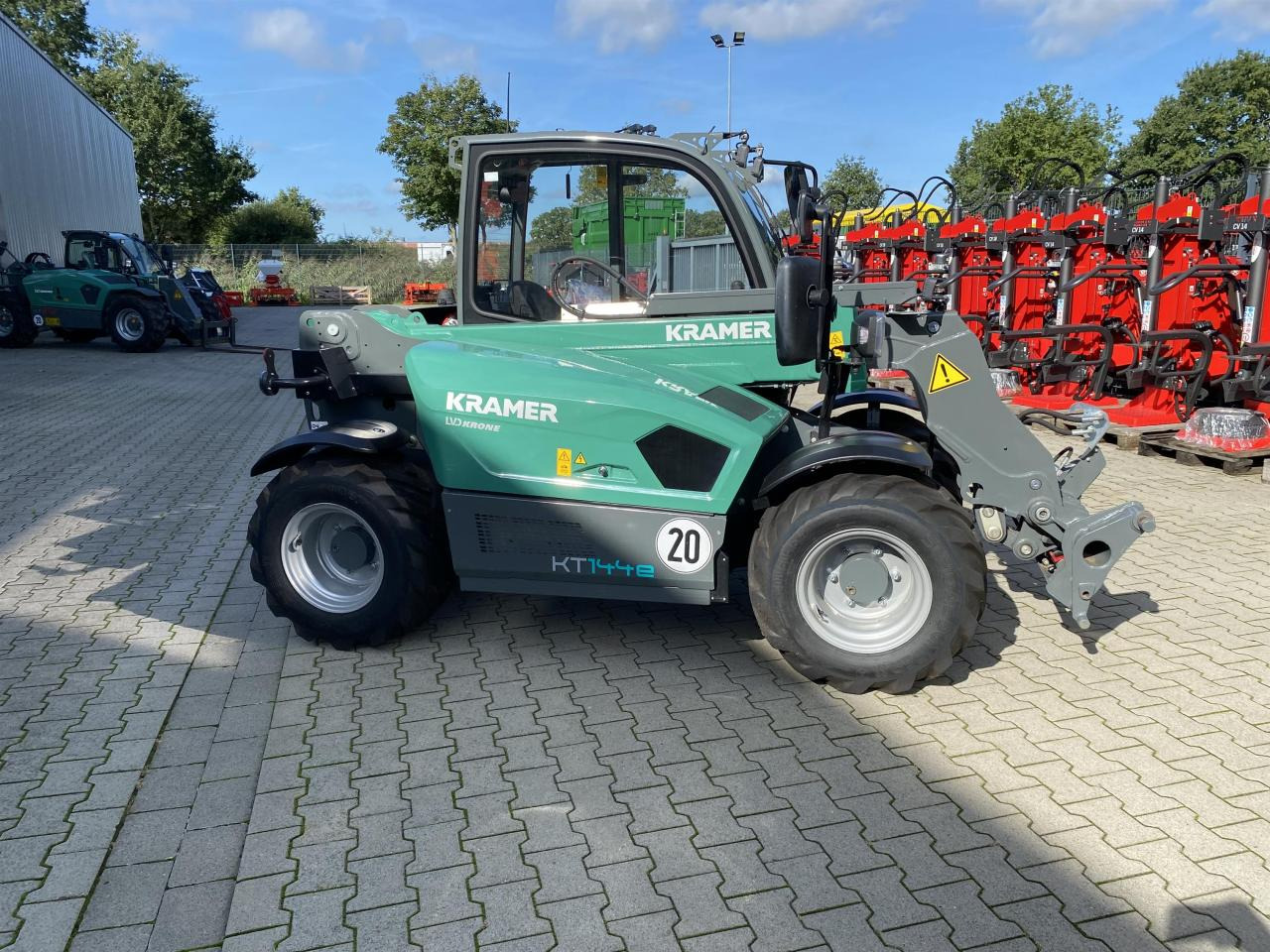 Kramer KT144e - Manipulador telescópico: foto 3 Kramer KT144e - Manipulador telescópico: foto 3