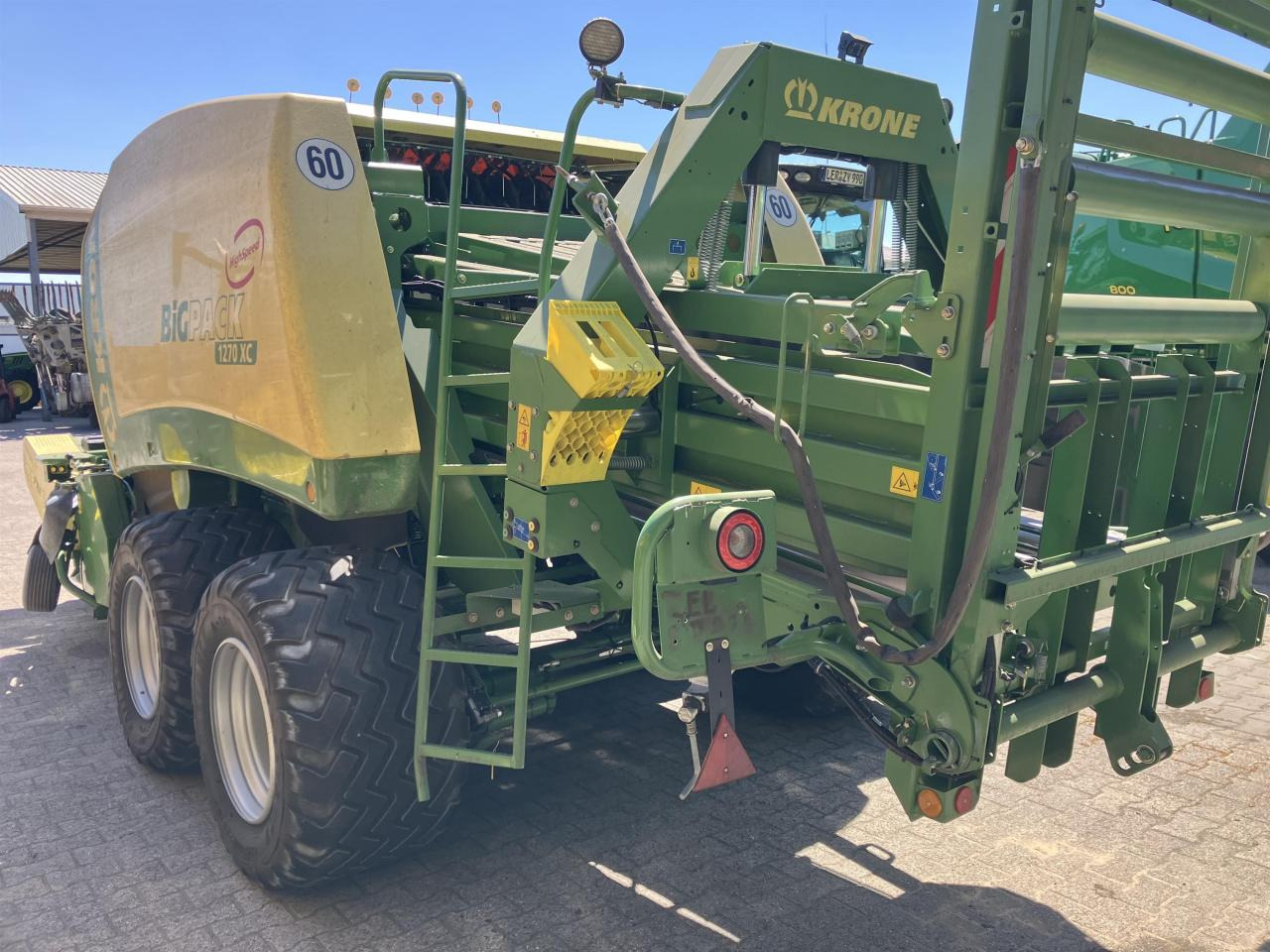 Krone Big Pack 1270 XC - Empacadora de pacas cuadradas: foto 3 Krone Big Pack 1270 XC - Empacadora de pacas cuadradas: foto 3