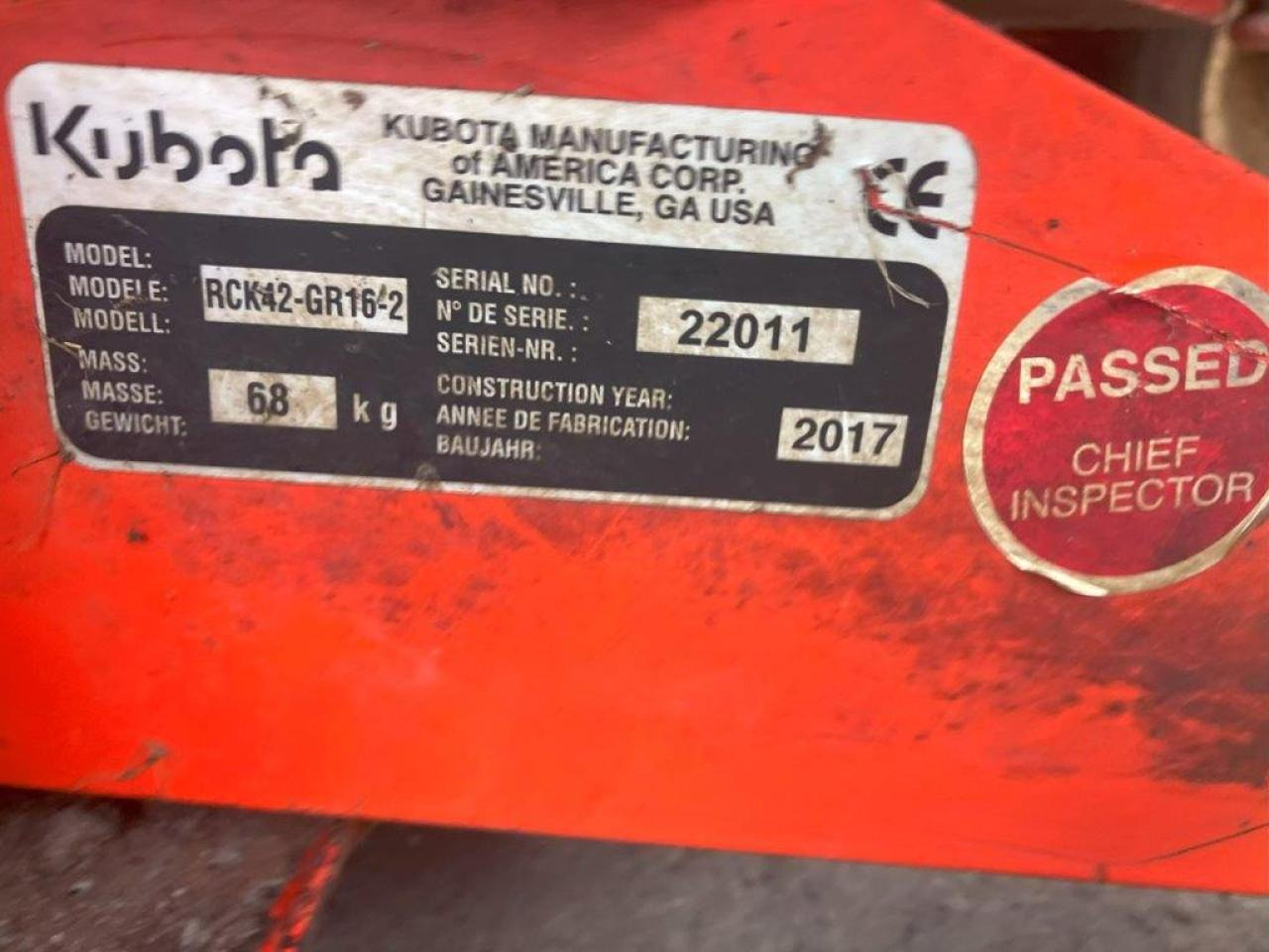 Kubota GR1600-ID-II - Cortacésped: foto 2 Kubota GR1600-ID-II - Cortacésped: foto 2