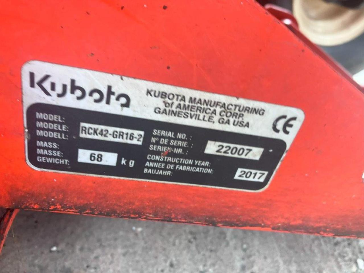 Kubota GR1600-ID-II - Cortacésped: foto 2 Kubota GR1600-ID-II - Cortacésped: foto 2