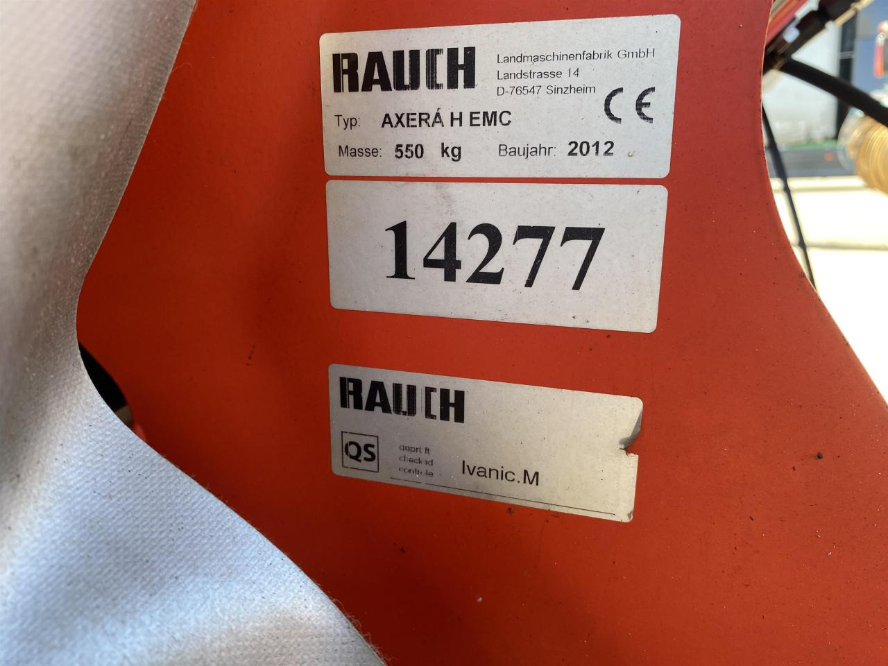 Esparcidor de fertilizantes Rauch Axera H-EMC: foto 8