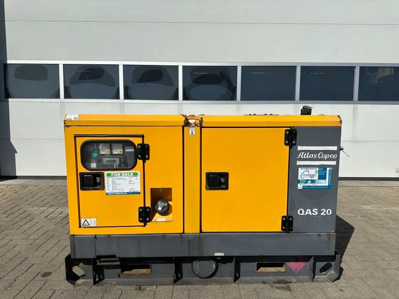 Atlas-Copco QAS 20 Kubota Leroy Somer 20 kVA Silent Rental generatorrset Stage 3A - Generador industriale: foto 1 Atlas-Copco QAS 20 Kubota Leroy Somer 20 kVA Silent Rental generatorrset Stage 3A - Generador industriale: foto 1