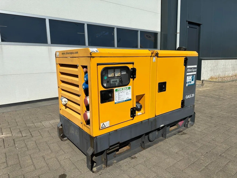 Atlas-Copco QAS 20 Kubota Leroy Somer 20 kVA Silent Rental generatorrset Stage 3A - Generador industriale: foto 5 Atlas-Copco QAS 20 Kubota Leroy Somer 20 kVA Silent Rental generatorrset Stage 3A - Generador industriale: foto 5