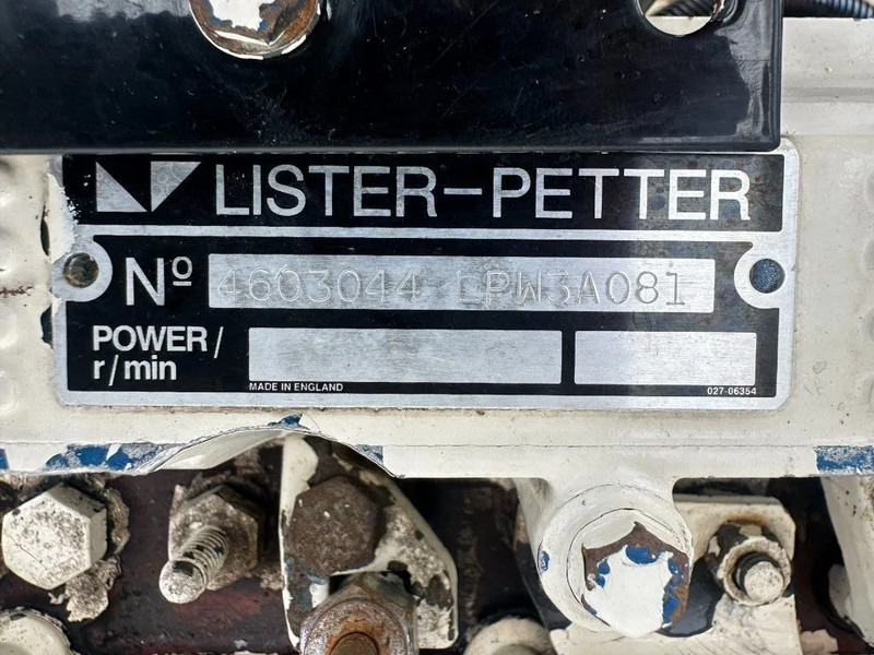 FG Wilson Lister Stamford 11.5 kVA generatorset - Generador industriale: foto 5 FG Wilson Lister Stamford 11.5 kVA generatorset - Generador industriale: foto 5