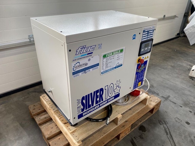 Fiac New Silver 10 Silent 7.5 kW 860 L / min 10 bar Elektrische Schroefcompressor - Compresor de aire: foto 5 Fiac New Silver 10 Silent 7.5 kW 860 L / min 10 bar Elektrische Schroefcompressor - Compresor de aire: foto 5