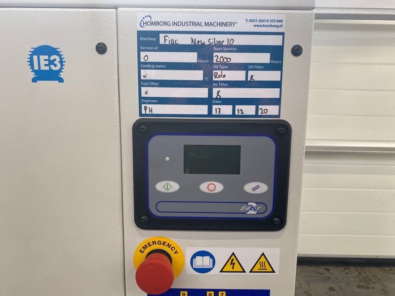 Fiac New Silver 10 Silent 7.5 kW 860 L / min 10 bar Elektrische Schroefcompressor - Compresor de aire: foto 4 Fiac New Silver 10 Silent 7.5 kW 860 L / min 10 bar Elektrische Schroefcompressor - Compresor de aire: foto 4