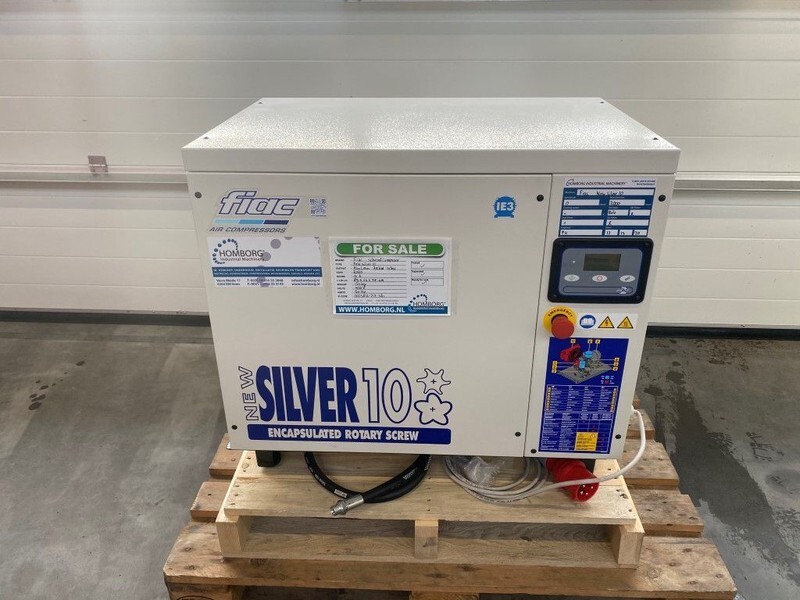Fiac New Silver 10 Silent 7.5 kW 860 L / min 10 bar Elektrische Schroefcompressor - Compresor de aire: foto 2 Fiac New Silver 10 Silent 7.5 kW 860 L / min 10 bar Elektrische Schroefcompressor - Compresor de aire: foto 2