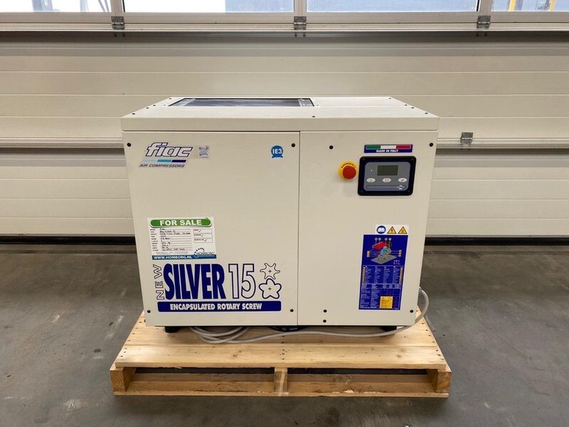 Fiac NewSilver 15 1430 L / min 11 kW 10 Bar Elektrische Schroefcompressor Nieuw ! - Compresor de aire: foto 2 Fiac NewSilver 15 1430 L / min 11 kW 10 Bar Elektrische Schroefcompressor Nieuw ! - Compresor de aire: foto 2