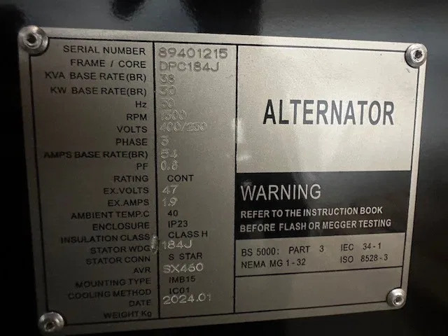 Generatordeel 38 kVA generatordeel Alternator New ! - Generador industriale: foto 3 Generatordeel 38 kVA generatordeel Alternator New ! - Generador industriale: foto 3