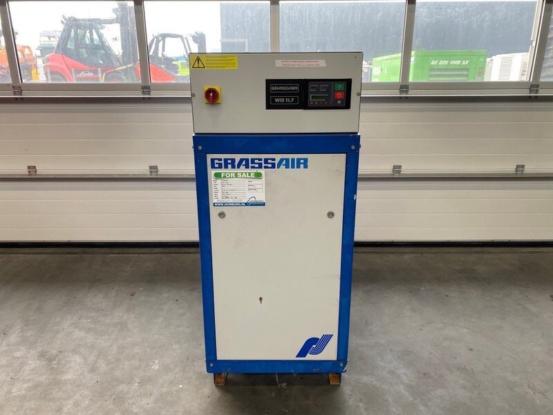 Grassair WIS 11.7 Silent 4 kW 550 L / min 12 Bar Schroefcompressor - Compresor de aire: foto 1 Grassair WIS 11.7 Silent 4 kW 550 L / min 12 Bar Schroefcompressor - Compresor de aire: foto 1