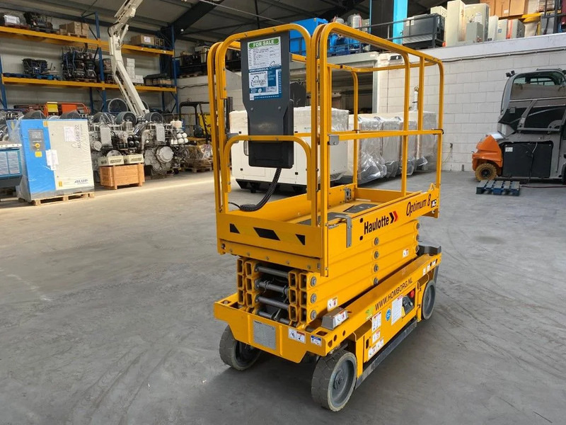 Plataforma de tijeras Haulotte Optimum 8 Elektrische Schaarhoogwerker 7.8 meter werkhoogte als nieuw ! 28 uur !: foto 15