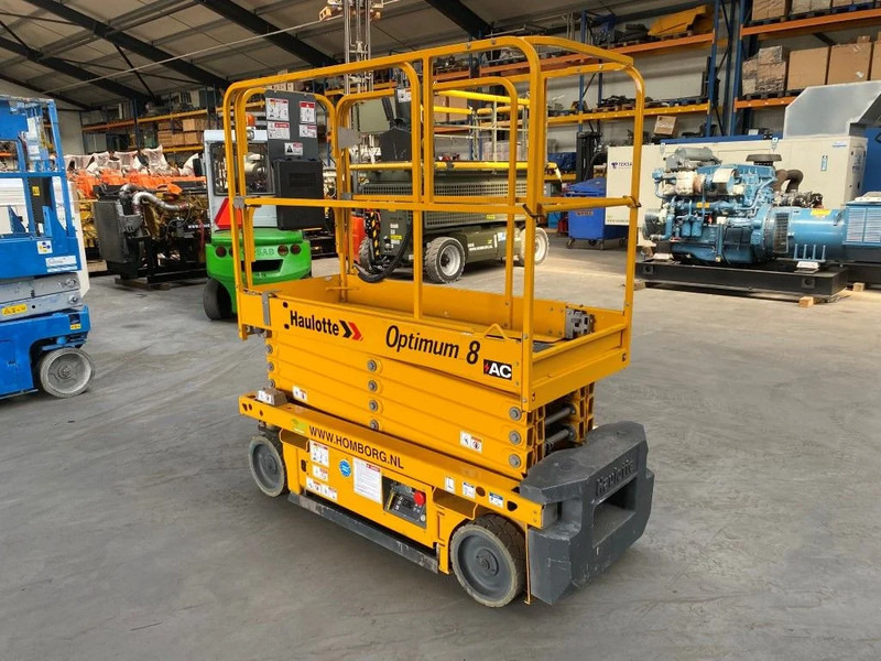 Plataforma de tijeras Haulotte Optimum 8 Elektrische Schaarhoogwerker 7.8 meter werkhoogte als nieuw ! 28 uur !: foto 11