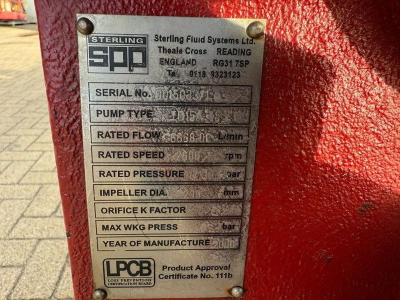 Iveco 8061 SPP 400 m3 / h 16 bar Diesel Waterpompset Waterpump - Bomba de agua: foto 3 Iveco 8061 SPP 400 m3 / h 16 bar Diesel Waterpompset Waterpump - Bomba de agua: foto 3