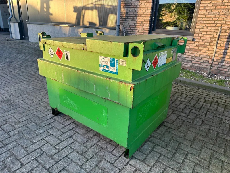 Kiwa IBC Steenbergen 750 liter Dieseltank met Handpomp Milieutank - Tanque de almacenamiento: foto 5 Kiwa IBC Steenbergen 750 liter Dieseltank met Handpomp Milieutank - Tanque de almacenamiento: foto 5