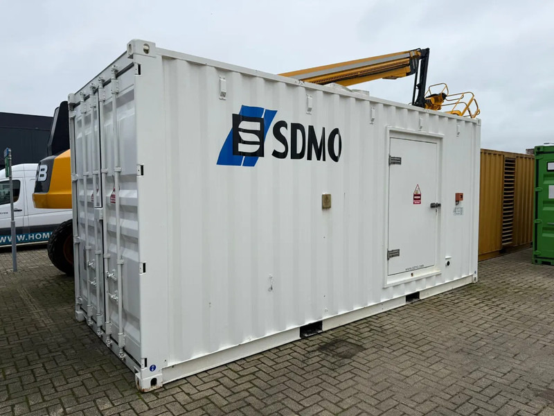 SDMO MTU 12V 2000 Leroy Somer 910 kVA Silent generatorset in 20 ft container - Generador industriale: foto 1 SDMO MTU 12V 2000 Leroy Somer 910 kVA Silent generatorset in 20 ft container - Generador industriale: foto 1