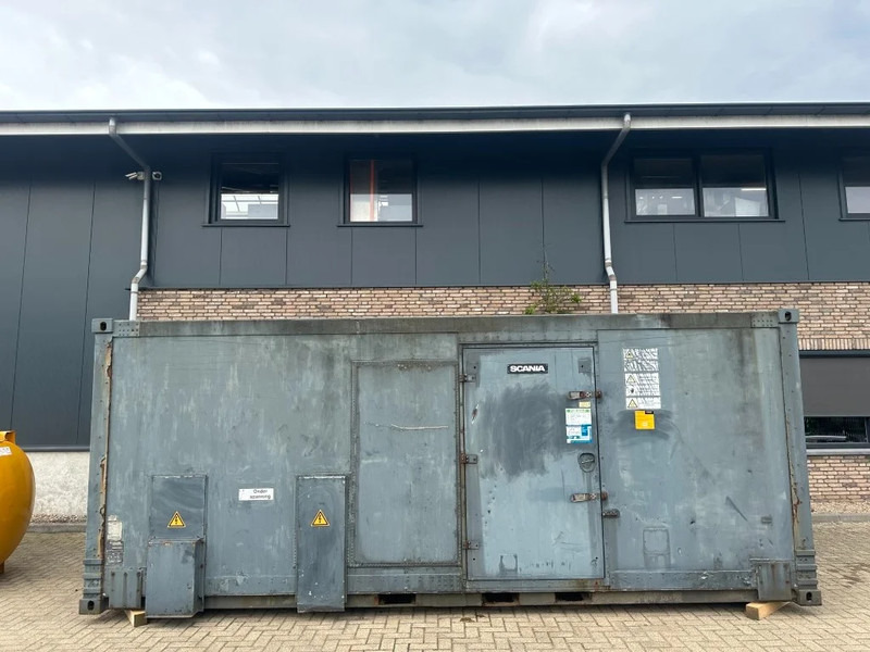 Scania DSI 14 60 Leroy Somer 450 kVA Silent generatorset in 20 ft container - Generador industriale: foto 1 Scania DSI 14 60 Leroy Somer 450 kVA Silent generatorset in 20 ft container - Generador industriale: foto 1