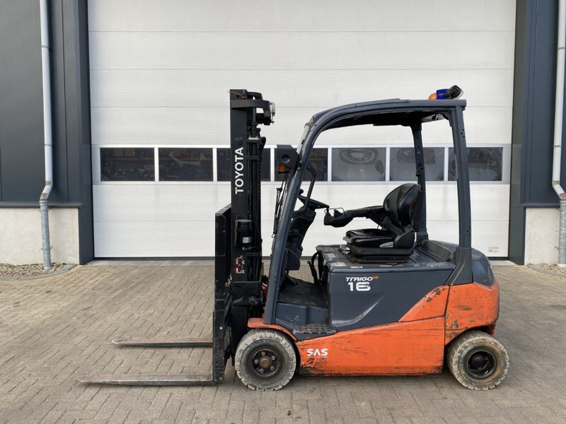 Toyota Traigo 16 Duplex Freelift Sideshift 1.6 ton Elektra Heftruck - Carretilla elevadora eléctrica: foto 1 Toyota Traigo 16 Duplex Freelift Sideshift 1.6 ton Elektra Heftruck - Carretilla elevadora eléctrica: foto 1
