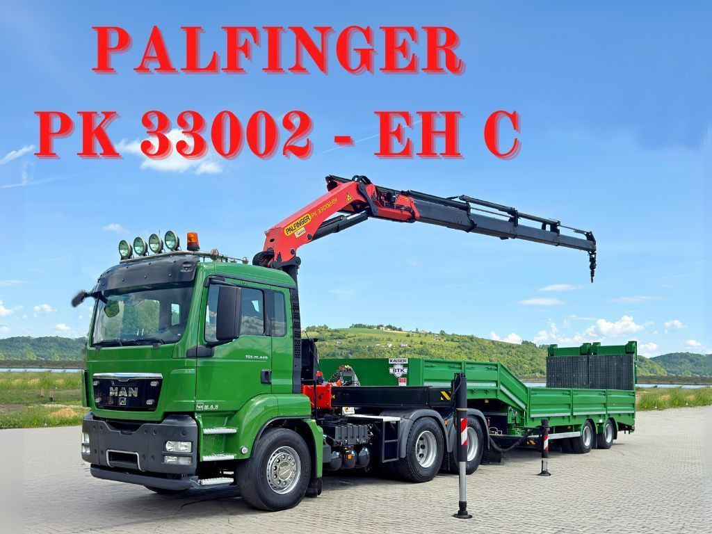 MAN TGS 26.440*Anhänger 10,30m + PK 33002-EH C/FUNK - Cabeza tractora: foto 1 MAN TGS 26.440*Anhänger 10,30m + PK 33002-EH C/FUNK - Cabeza tractora: foto 1