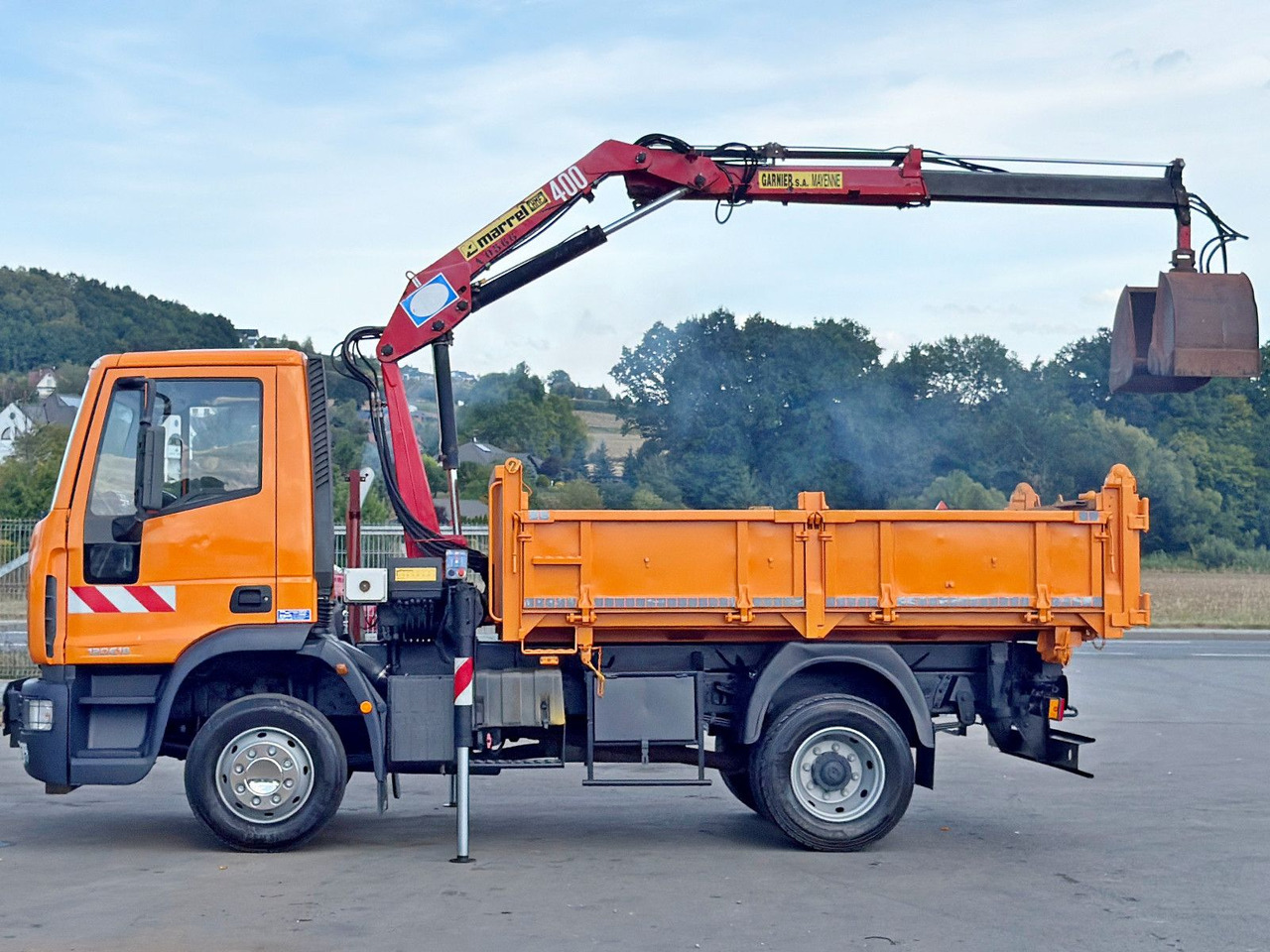 Iveco EUROCARGO 120E18 * HMF 403 K1 * TOPZUSTAND - Camión grúa, Camión volquete: foto 5 Iveco EUROCARGO 120E18 * HMF 403 K1 * TOPZUSTAND - Camión grúa, Camión volquete: foto 5
