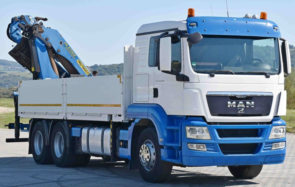 MAN TGS 26.480 * PK 27002 + JIB PJ060 + FUNK / 6x4 - Camión grúa: foto 4 MAN TGS 26.480 * PK 27002 + JIB PJ060 + FUNK / 6x4 - Camión grúa: foto 4