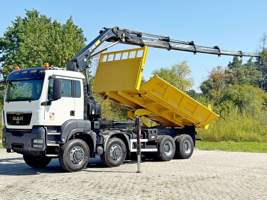 MAN TGS 32.510 * HIAB 288 EP - 5HIDUO/ FUNK * 8x8 - Camión volquete, Camión grúa: foto 3 MAN TGS 32.510 * HIAB 288 EP - 5HIDUO/ FUNK * 8x8 - Camión volquete, Camión grúa: foto 3