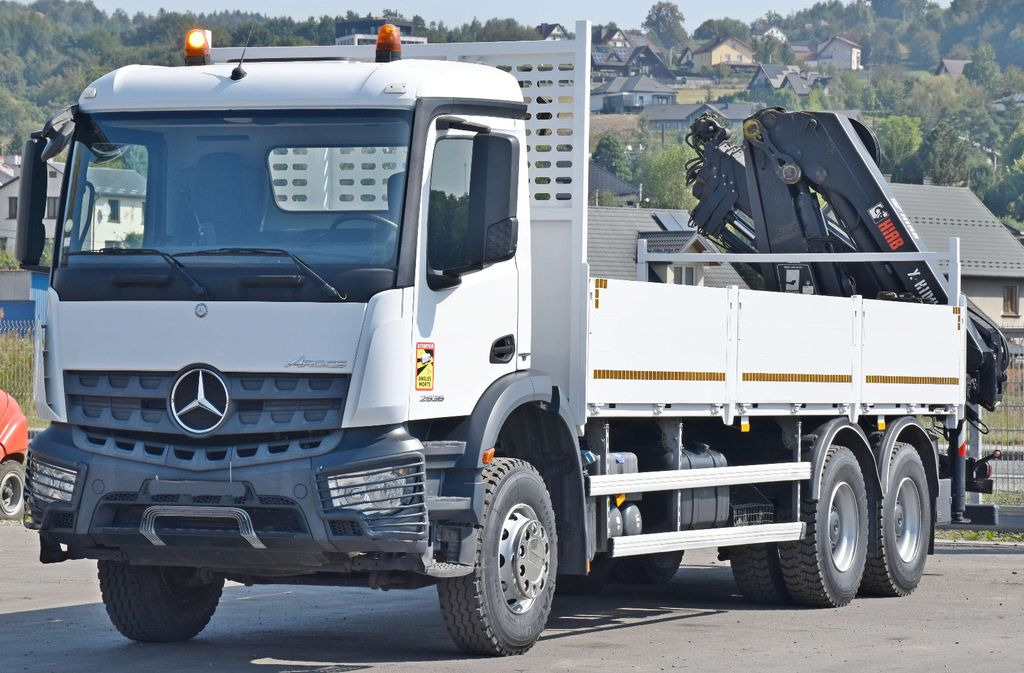 Mercedes-Benz ACTROS 2636 *HIAB X-HIDUO 188 ES-4/FUNK + * 6x4 - Camión grúa, Camión caja abierta: foto 3 Mercedes-Benz ACTROS 2636 *HIAB X-HIDUO 188 ES-4/FUNK + * 6x4 - Camión grúa, Camión caja abierta: foto 3