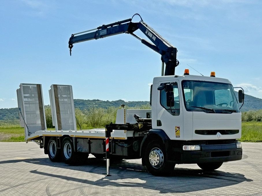 Renault KERAX 320 DCI* ABSCHLEPPWAGEN 7,35m + HIAB 140A - Grua de remolque autos: foto 2 Renault KERAX 320 DCI* ABSCHLEPPWAGEN 7,35m + HIAB 140A - Grua de remolque autos: foto 2