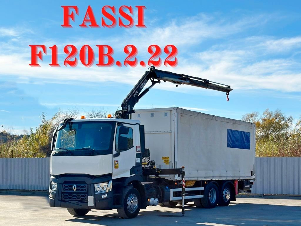 Renault T380 * FASSI F120B.2.22 / 6x2* TOP - Camión grúa: foto 1 Renault T380 * FASSI F120B.2.22 / 6x2* TOP - Camión grúa: foto 1