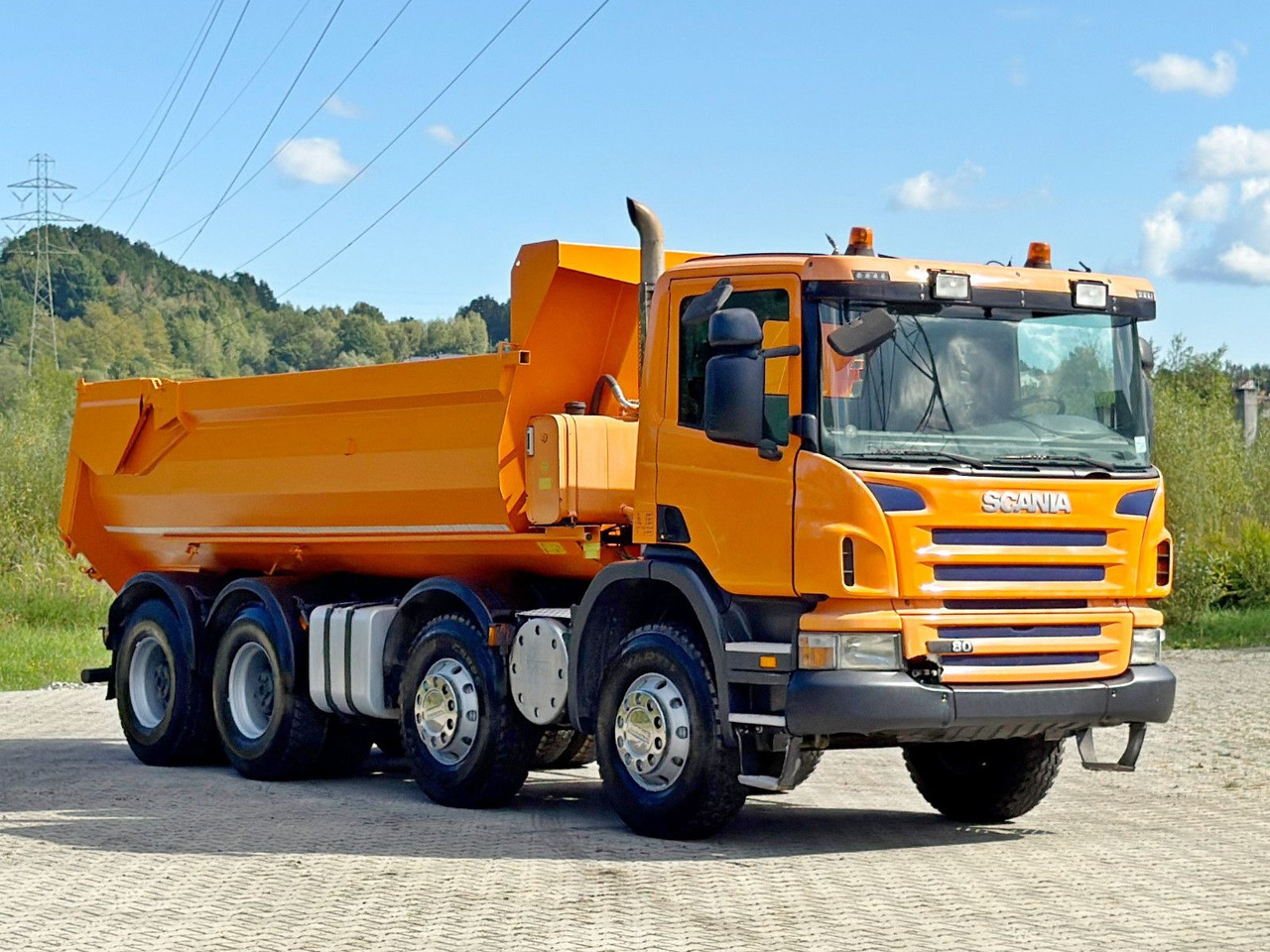 Scania P 380 Kipper * 8x4 * TOPZUSTAND - Camión volquete: foto 1 Scania P 380 Kipper * 8x4 * TOPZUSTAND - Camión volquete: foto 1