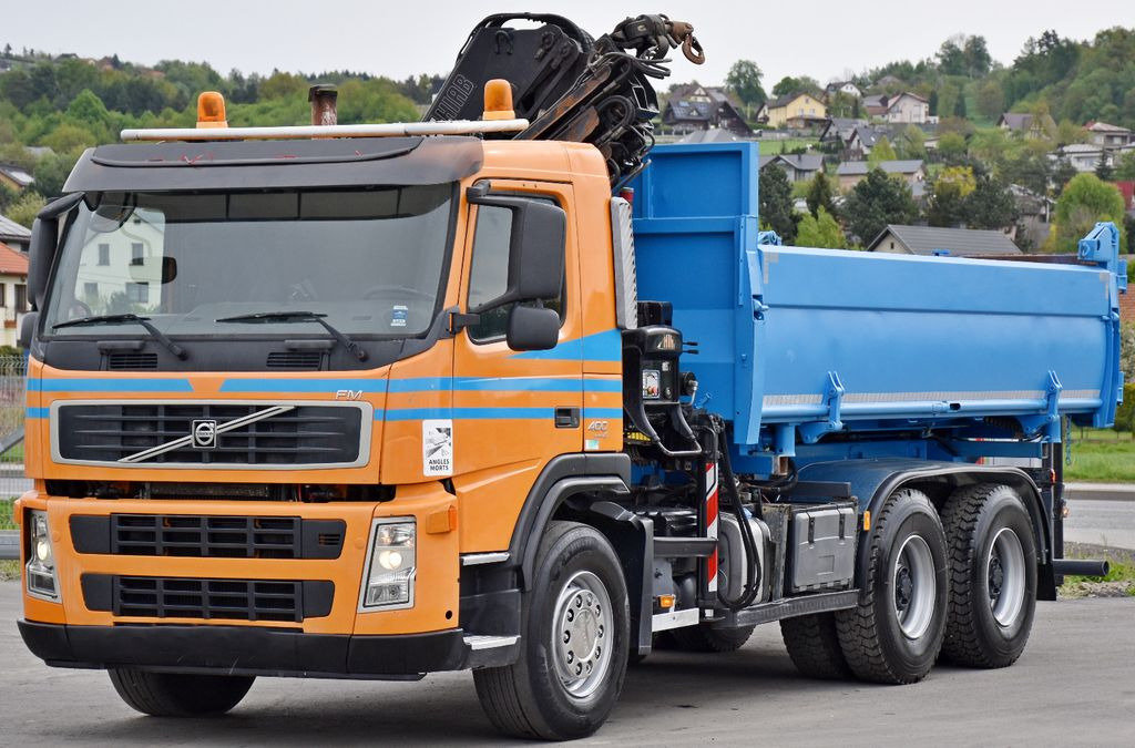 Volvo FM 400 Kipper 5,20m*HIAB 144 ES-3 HIDUO/FUNK*6x4 - Camión grúa, Camión volquete: foto 5 Volvo FM 400 Kipper 5,20m*HIAB 144 ES-3 HIDUO/FUNK*6x4 - Camión grúa, Camión volquete: foto 5