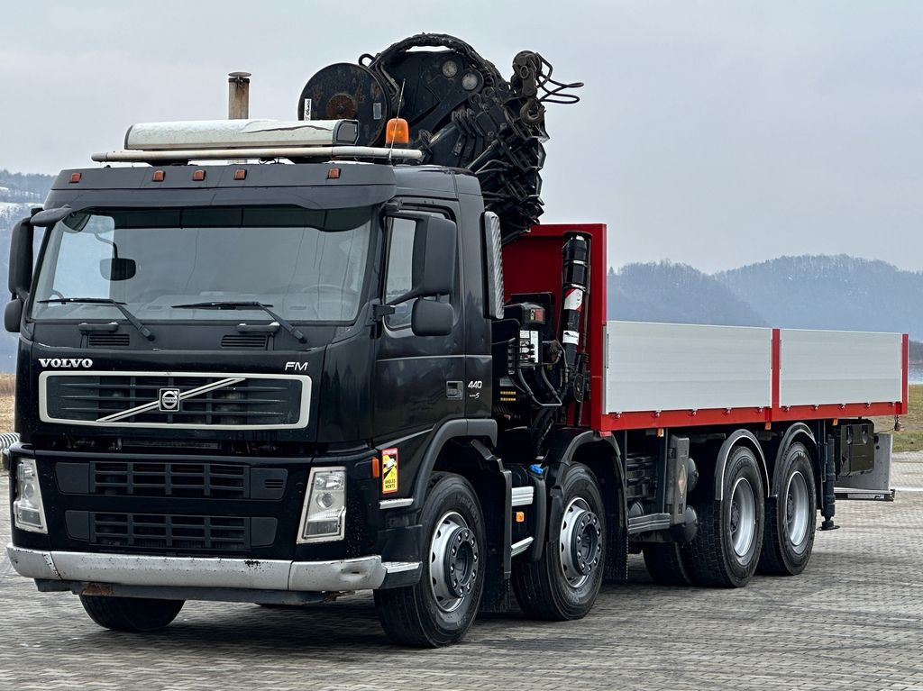 Volvo FM 440* HIAB 377 E-7 HIDUO + FUNK / 8x4 - Camión caja abierta, Camión grúa: foto 4 Volvo FM 440* HIAB 377 E-7 HIDUO + FUNK / 8x4 - Camión caja abierta, Camión grúa: foto 4