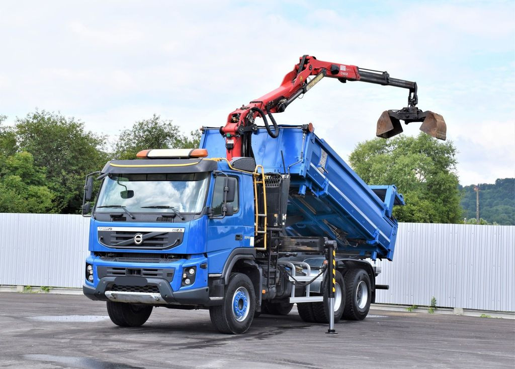 Volvo FMX 370 Kipper 4,90m *EPSILON Q150Z/FUNK*6x4  - Camión volquete, Camión grúa: foto 2 Volvo FMX 370 Kipper 4,90m *EPSILON Q150Z/FUNK*6x4  - Camión volquete, Camión grúa: foto 2