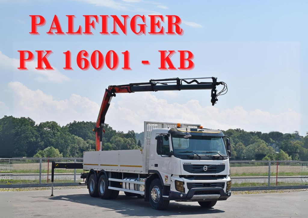 Volvo FMX 370 PRITSCHE 6,60m *PK 16001 - KB+FUNK/6x4  - Camión grúa, Camión volquete: foto 1 Volvo FMX 370 PRITSCHE 6,60m *PK 16001 - KB+FUNK/6x4  - Camión grúa, Camión volquete: foto 1