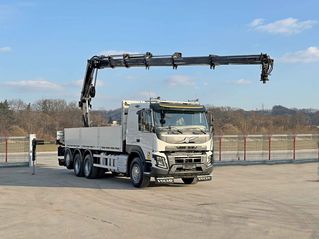 Volvo FMX 460 HIAB X - HIPRO 302 EP - 5 + FUNK/ 8x4 - Camión grúa, Camión caja abierta: foto 2 Volvo FMX 460 HIAB X - HIPRO 302 EP - 5 + FUNK/ 8x4 - Camión grúa, Camión caja abierta: foto 2
