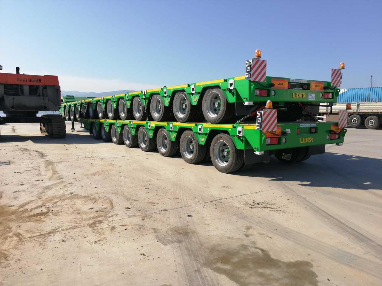Semirremolque góndola rebajadas para transporte de equipos pesados nuevo LIDER LIDER NEW 2025 MODEL Lowbed: foto 6