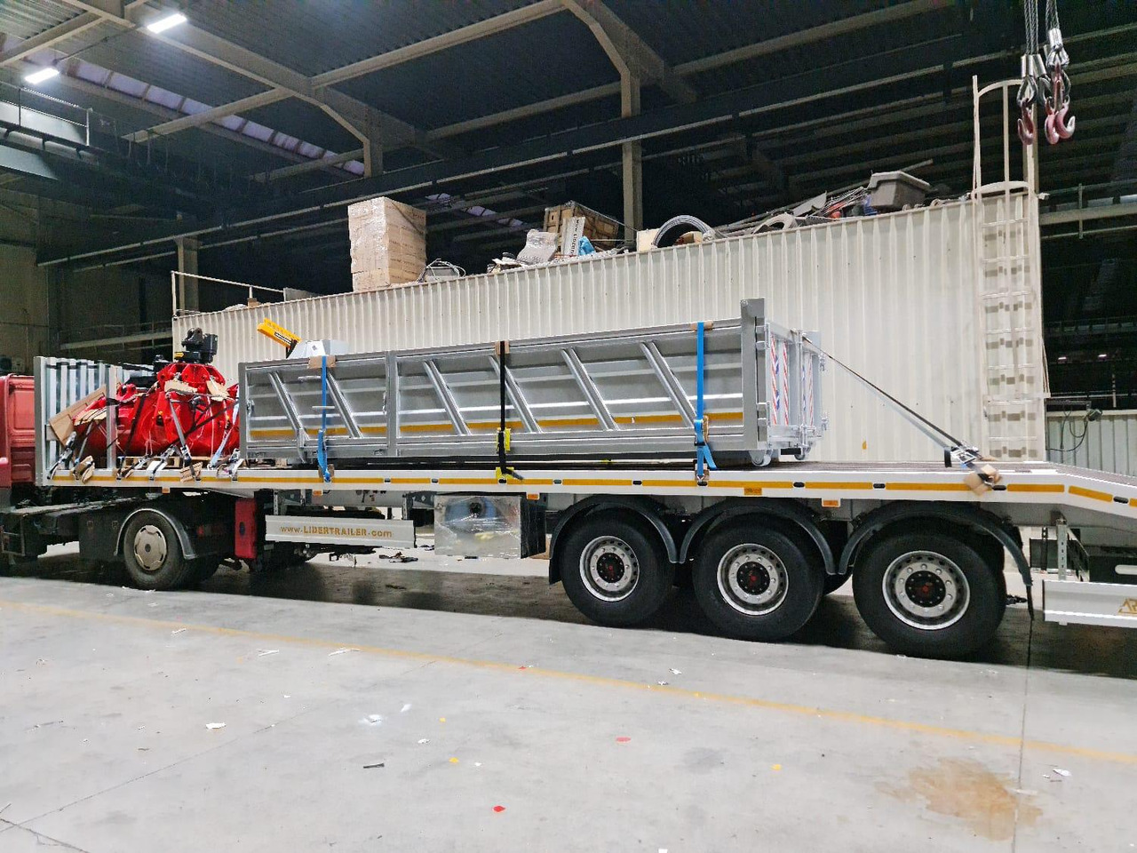 LIDER LIDER NEW 2025 Year DUMPER SEMI TRAILER READY IN STOCKS - Semirremolque portacontenedore/ Intercambiable: foto 5 LIDER LIDER NEW 2025 Year DUMPER SEMI TRAILER READY IN STOCKS - Semirremolque portacontenedore/ Intercambiable: foto 5