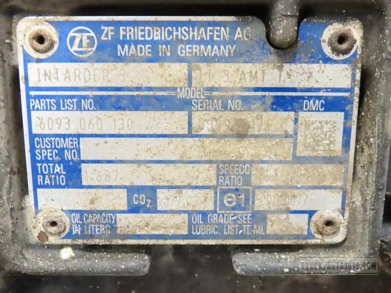 MAN 12TX2621TD IT3 Versnellingsbak Traxon 81.32004-6497 - Caja de cambios para Camión: foto 4 MAN 12TX2621TD IT3 Versnellingsbak Traxon 81.32004-6497 - Caja de cambios para Camión: foto 4