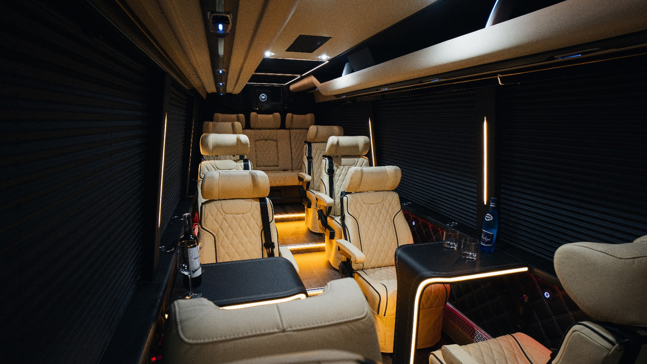 Mercedes Sprinter 519 Busconcept VIP 13 Sitze - Minibús, Furgoneta de pasajeros: foto 1 Mercedes Sprinter 519 Busconcept VIP 13 Sitze - Minibús, Furgoneta de pasajeros: foto 1