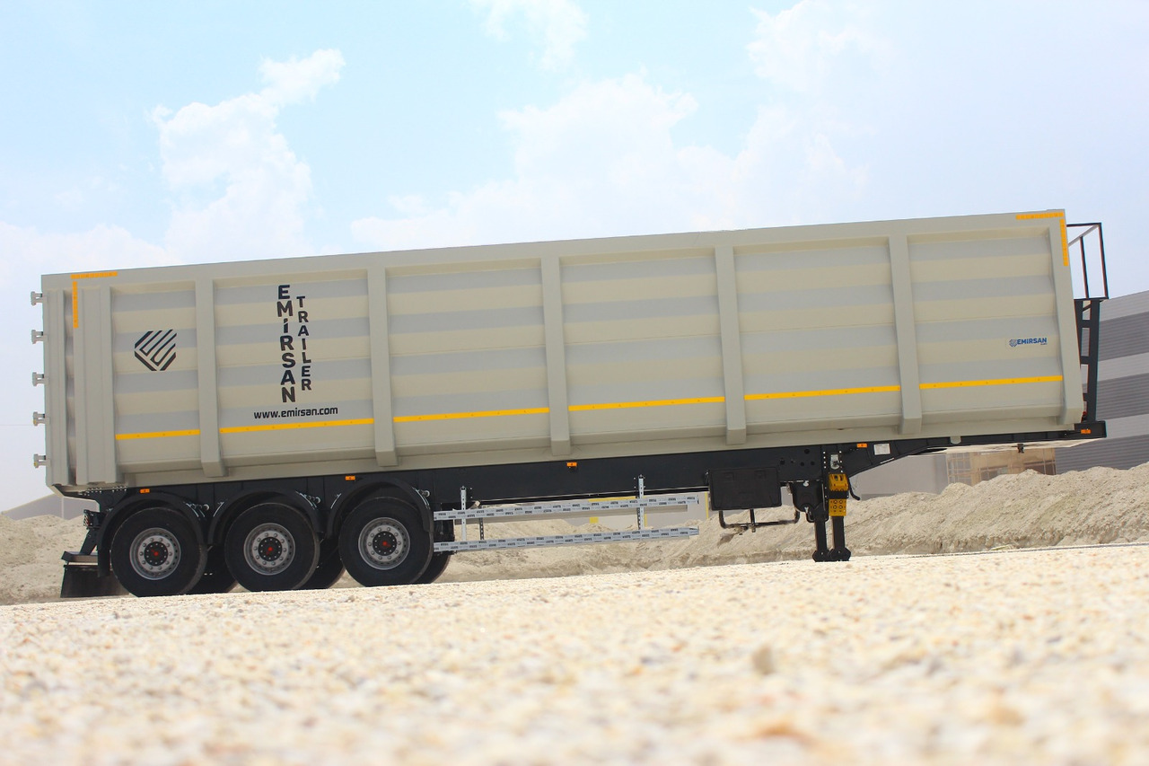 Semirremolque volquete nuevo EMIRSAN SAX AXLE // HARDOX BODY, METAL SCRAP TIPPER,: foto 7