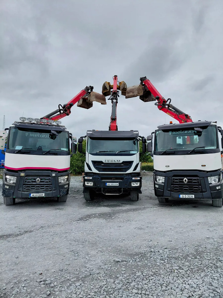 2015 Renault C 380 Grab Tipper 8×4 - Camión volquete, Camión grúa: foto 1 2015 Renault C 380 Grab Tipper 8×4 - Camión volquete, Camión grúa: foto 1