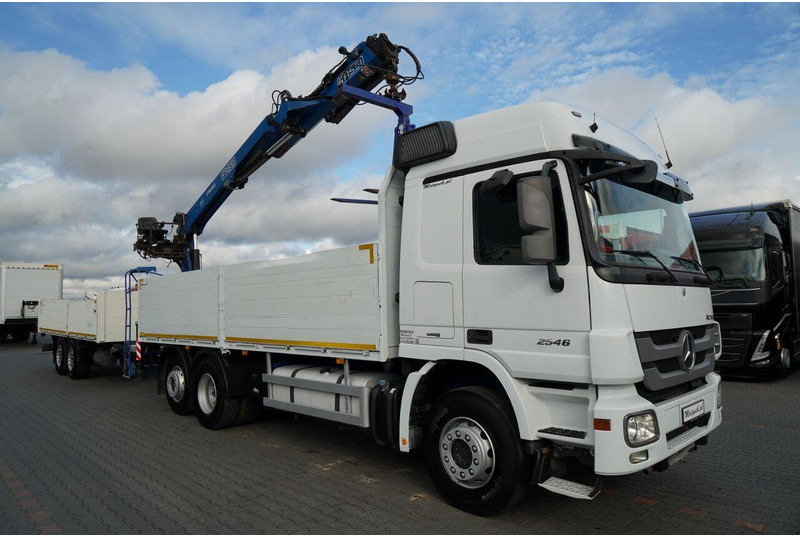 Mercedes-Benz / ACTROS 2548 / 6x2 / ZESTAW BURTOWY - 6,5 M / OŚ PODNOSZONA / - Cabeza tractora: foto 2 Mercedes-Benz / ACTROS 2548 / 6x2 / ZESTAW BURTOWY - 6,5 M / OŚ PODNOSZONA / - Cabeza tractora: foto 2