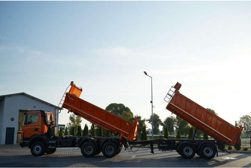 Scania G 440 / 6x6 / ZESTAW / WYWROTKA TRZY-STRONNA / 2X HYDROBURTA /PR - Cabeza tractora: foto 3 Scania G 440 / 6x6 / ZESTAW / WYWROTKA TRZY-STRONNA / 2X HYDROBURTA /PR - Cabeza tractora: foto 3